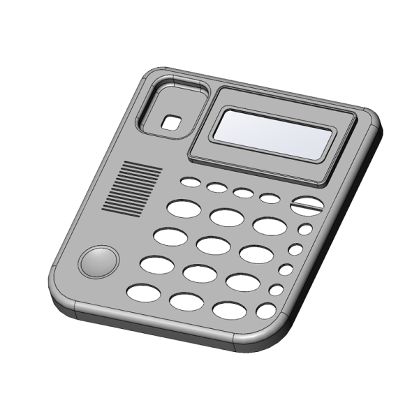 Fixed telephone injection molding production